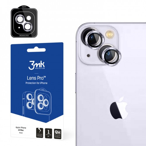 Apple iPhone 14 Plus - 3mk Lens Protection Pro Violet