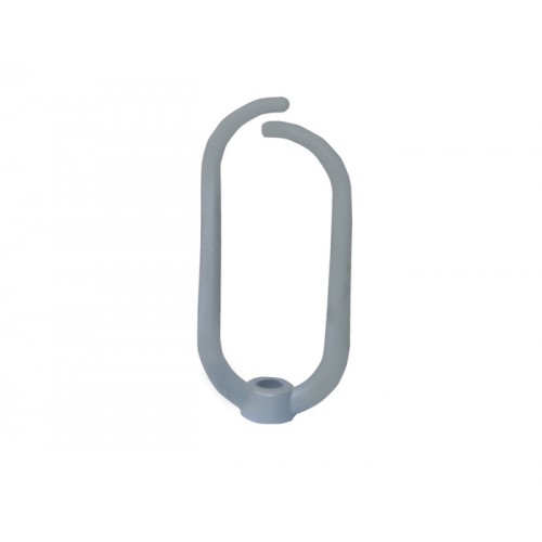 CABLE MANAGER ΝΟΝΑΜΕ 1U 1 HOOK GRAY PLASTIC