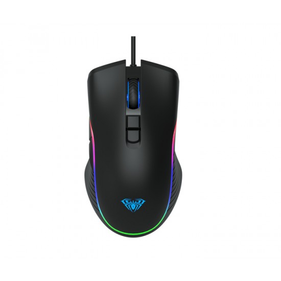 MOUSE AULA F806 RGB WIRED USB BLACK NEW
